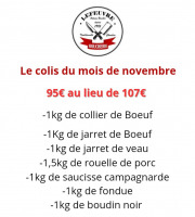 Boucherie Lefeuvre - Colis du mois de Novembre