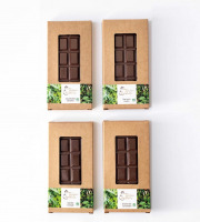 Mon jardin chocolaté - Mon Pack Dégustation Tablettes Bio Praliné