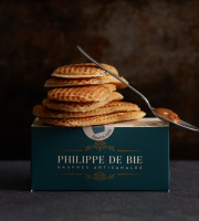 Gaufres Artisanales de Philippe de Bie - Gaufre Caramel Beurre Salé - Boîte De 6