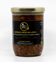 Esprit Foie Gras - Lentilles Vertes Du Puy Cuisinées Aux Manchons De Canard Confits