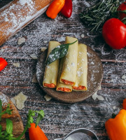Saveurs Italiennes - Cannelloni au poivron et au chorizo - 3 à 4 pers
