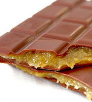 Compagnie Générale de Biscuiterie - Tablette Chocolat Au Lait Fourrée Caramel Gingembre