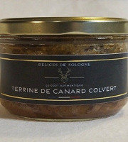 Délices de Sologne - terrine de canard colvert - 185g