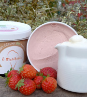 O Maribelle - Crème glacée Fraise BIO 500 ml