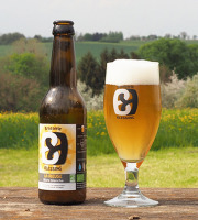 Micro brasserie Blessing - LA RIEUSE, bière blanche (bière de blé) de fermentation haute – 12x33cl