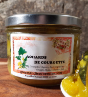 Gourmandises Créoles - Achard de courgette