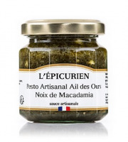 L'Epicurien - Pesto Artisanal Ail des Ours Noix de Macadamia - 100g