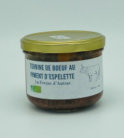 La Ferme d'Autrac - Terrine de Bœuf au Piment d'Espelette BIO 180 G