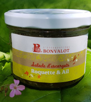 L'escargotière BONVALOT - Salade d'Escargot Roquette et Ail 180g