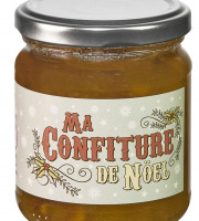 Muroise et Compagnie - Confiture De Noël Pommes, Poires, Noix, Raisins Secs  Et Épices À Pain D'épice