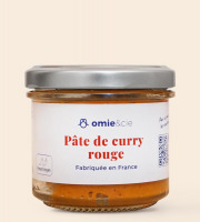 Omie - DESTOCKAGE - Pâte de curry rouge - 105 g