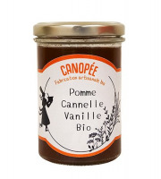 Biscuiterie des Vénètes - Canopée Confiture Pomme Cannelle Vanille Extra