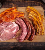 La Ferme du Mas Laborie - Colis de viande de porc pour barbecue - 5 kg