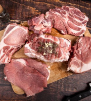 La Ferme du Mas Laborie - Colis de viande de porc nature - 6 kg