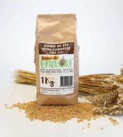 Ferme de Corneboeuf - Farine de blé semi complète type T110 - 1 kg