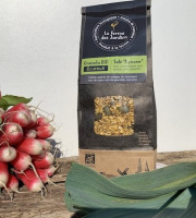Ferme des Jardins - Granola Bio Salé Ecureuil : Noix, Graines Et Curcuma 24x350g