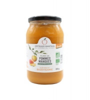 Les Côteaux Nantais - Purée Pommes Mangues 915g Bio Demeter