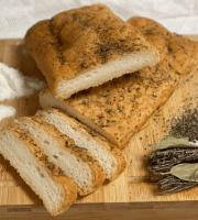 Boulangerie l'Eden Libre de Gluten - Focaccia Herbes de Provence  – Farine de riz et tapioca