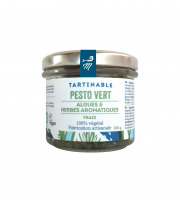 Marinoë - Tartinable Pesto Vert frais : Algues & Herbes aromatiques