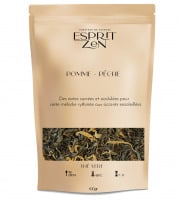 Esprit Zen - Thé Vert "Pomme Pêche" - pomme - pêche - Sachet 100g