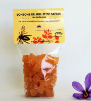 Le safran - l'or rouge des Ardennes - Bonbons Au Miel Et Au Safran x6