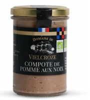Domaine de Vielcroze - Compote De Pomme Aux Noix Bio 200 Gr