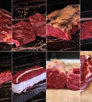 Boucherie Guiset, Eleveur et boucher depuis 1961 - Colis bœuf Limousin de notre élevage - 2,2kg