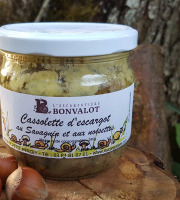 L'escargotière BONVALOT - Cassolette d'Escargot au Savagnin et aux Noisettes