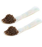 Caviar de Neuvic - Lot de 2 cuillères en nacre 7 cm