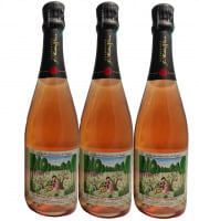 Champagne J. Martin et Fille - Cuvée des Amoureux de Peynet Brut Rosé - 3x75cl