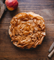 Les Délices d'Aliénor - [Surgelé] Pastis gascon aux pommes et à l'armagnac cuit - 6 parts