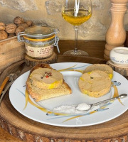 Domaine de Favard - Lot de 10 - Foie gras de Canard entier du Périgord 120g