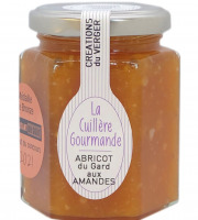Mamy Suzanne Occitanie - Confiture artisanale d'abricot du Gard aux amandes 225 g