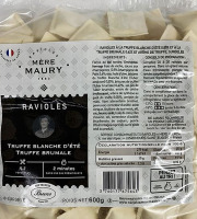 Ravioles Mère Maury - [Surgelé] Ravioles à la Truffe Brumale (0,62%) et arôme Truffe 600g