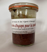 Des Poules et des Vignes à Bourgueil - Un brin d'hysope pour la canette