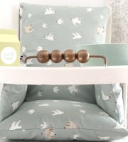 Timouny - Coussin chaise haute Little birds