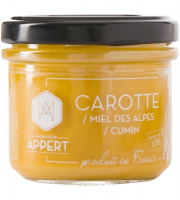 Monsieur Appert - Crème Apéritif Carotte/miel Des Alpes/cumin