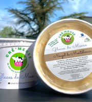 Glaces de Meuse - Crème Glacée Nougat de Montélimar 360g