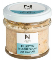 Caviar de Neuvic - Rillettes D'esturgeon Au Caviar Et Baies Roses x 6