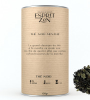 Esprit Zen - Thé Noir "Thé noir Menthe" - menthe - Boite 100g