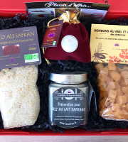 Le safran - l'or rouge des Ardennes - Coffret cadeau Noel pour les Mamans