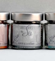 Artisans du Sel - Lot De 5 Verrines De Fleur De Sel De Guérande Aromatisée