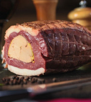 Ferme des Hautes Granges - Demi rôti de magret de canard de Barbarie au Foie gras - 0.6kg