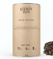 Esprit Zen - Thé Vert "Rose in Love" - rose - Boite 100g