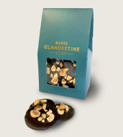 Barre Clandestine - Palets gastronomiques - chocolat noir aux Noisettes du Piémont