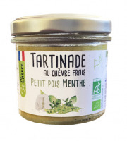 Fromagerie Seigneuret - Tartinade Au Chèvre Frais - Petit Pois Et Menthe 90g