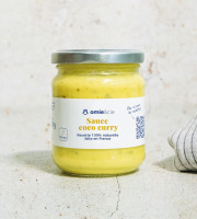 Omie & cie - Sauce coco curry jaune de Madras - 190g
