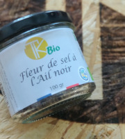 TK Bio - The Kefir et Kombucha Compagnie - Fleur de sel à l'ail noir Bio 100gr