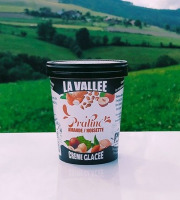 Les Glaces de la Vallée - Crème glacée Praliné amande noisette "la Vallée" 500ml