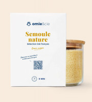 Omie - Semoule nature de blé dur - 500 g